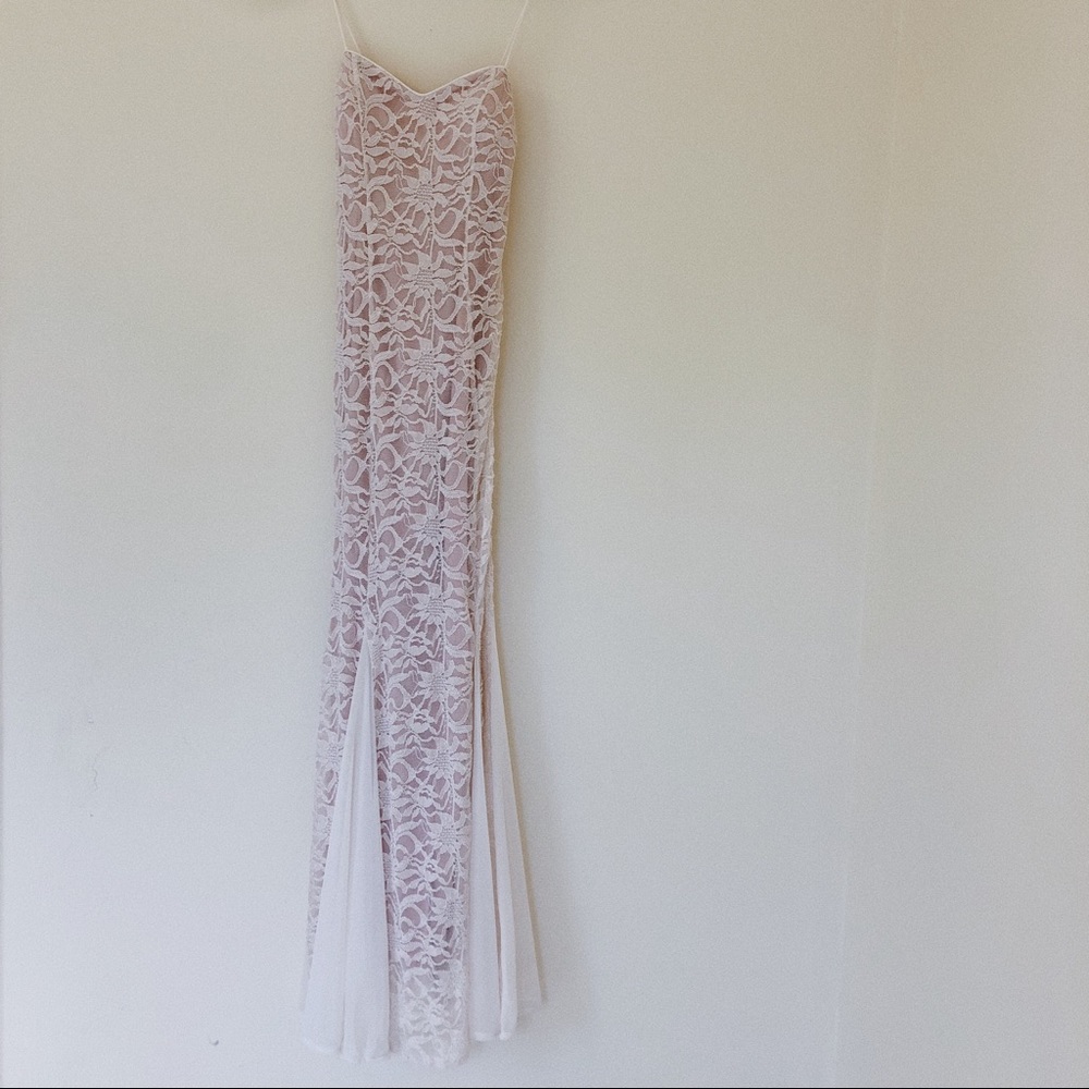 Damaged Lace Gown